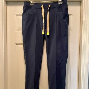 1 Medelita Pixel Navy Blue Scrub Pant, sz M